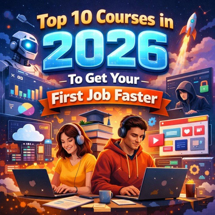 Top 10 courses in 2026 that can help you get your first job faster