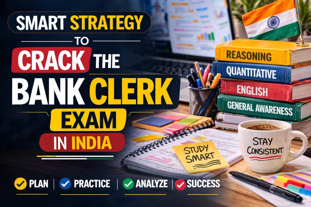 Smart Strategy to Crack the Bank Clerk Exam in India